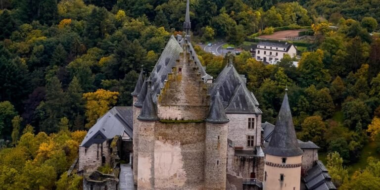 kasteel Vianden in Luxemburg